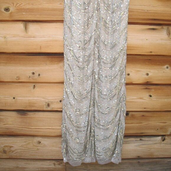 NWT Lara New York 29117 SCOOP NECK BEADED DRESS - Picture 7 of 12